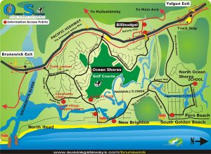 Ocean Shores Map